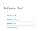 Shopify order Confirmation Email Template Online Email Template Creator Generator for Shopify and