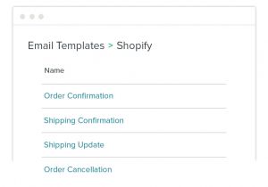 Shopify order Confirmation Email Template Online Email Template Creator Generator for Shopify and