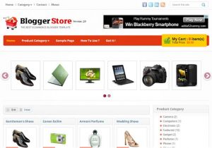 Shopping Cart Template for Blogger 25 Best Free Online Shopping Store Blogger Templates
