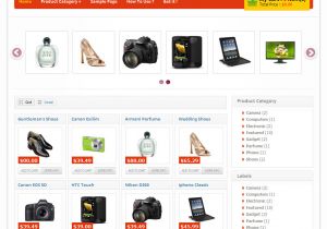 Shopping Cart Template for Blogger Blogger Store V2 Best Online Store Blogger Templates