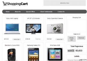 Shopping Cart Template for Blogger top 5 Ecommerce Blogger Templates Of the Year 2012