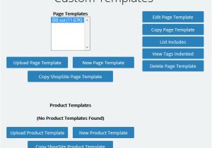 Shopsite Templates Shopsite Tip Quick Tips for Template Editing