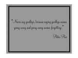 Short Message for Farewell Card Cards Never Say Goodbye Zazzle Com In 2020 Never Say