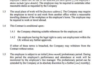 Short Term Employment Contract Template Fixed Short Term Employment Contract Template
