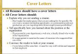 Should All Resumes Have A Cover Letter sounds Simple Doesn T It Ppt Download