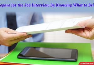 Should I Bring A Resume to A Job Interview What Items Should I Bring to My Job Interview