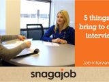 Should You Bring A Resume to A Job Interview Job Interview Tips Part 6 5 Things to Bring to A Job