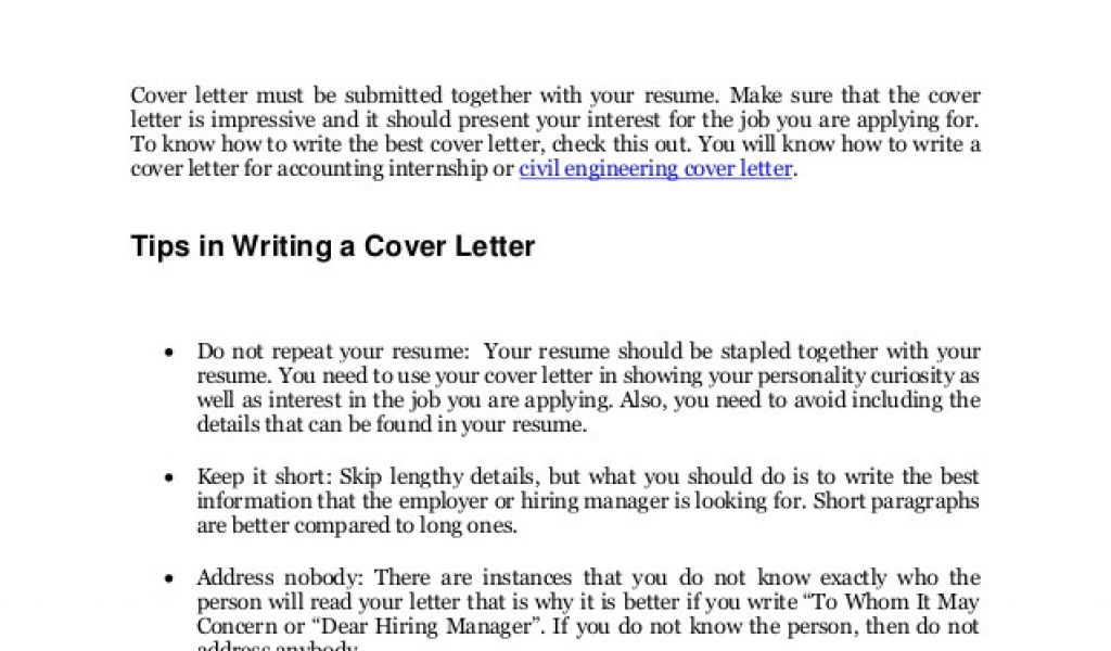 should you staple your cover letter and resume together