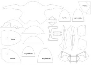 Shoulder Armor Template top Leather Pauldron Pattern Images for Pinterest Tattoos