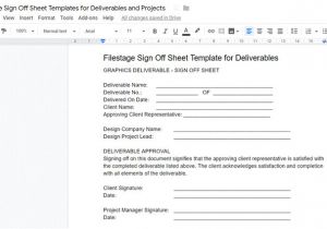 Sign Off Email Template the Ultimate Guide to Project Sign Off Sheets Incl 7