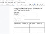 Sign Off Email Template the Ultimate Guide to Project Sign Off Sheets Incl 7