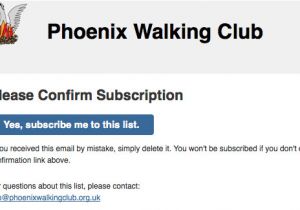 Sign Up Confirmation Email Template Phoenix Mail List Sign Up