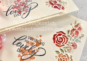 Simple and Beautiful Card Making Using the Stamparatus with the forever Lovely Stamps and