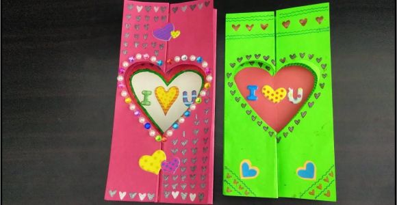 Simple and Easy Greeting Card How to Make Easy Greeting Cards at Home Handmade Greeting