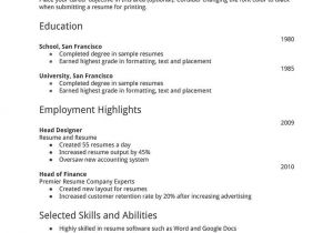 Simple and Good Resume format 32 Best Resume Example Images On Pinterest Sample Resume