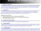 Simple Business Case Proposal Template Business Case Template Fotolip Com Rich Image and Wallpaper