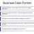 Simple Business Case Proposal Template Simple Business Case Template In Word Projectmanagementinn