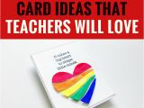 Simple Card for Teachers Day 5 Handmade Card Ideas that Teachers Will Love Diy Cards