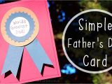 Simple Card Kaise Banta Hai Simple Father S Day Card Tutorial D