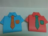 Simple Card Making for Father S Day Art and Craft How to Make Shirt Card Father S Day Card