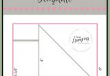 Simple Card Making Ideas Free One Sheet Wonder Template for Batch Card Making with Images