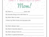 Simple Card On Mother S Day Free Printable Mother S Day Cards for Kids to Make for Mom