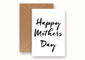 Simple Card On Mother S Day Mothers Day Card Simple Mothers Day Card Card for Mum