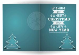 Simple Christmas Wishes for Card Affordably Simple Teal Christmas Tree Holiday Greeting Card