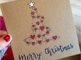 Simple Christmas Wishes for Card Ejemplo Tarjeta De Navidad Christmas Cards Handmade