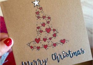 Simple Christmas Wishes for Card Ejemplo Tarjeta De Navidad Christmas Cards Handmade