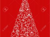 Simple Christmas Wishes for Card Merry Christmas and Happy New Year Greeting Card Design Red