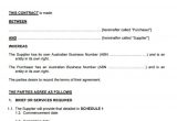 Simple Contract for Services Template Free 16 Service Contract Templates Word Pages Google Docs