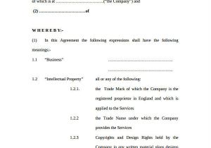 Simple Contract for Services Template Free 21 Simple Service Agreements Word Pdf Free Premium