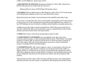Simple Contract for Services Template Free Service Contract Templates 14 Free Word Pdf Documents