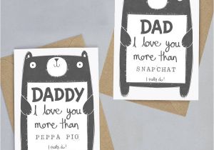 Simple Fathers Day Card Ideas Personalised Daddy Father S Day Card