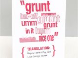 Simple Fathers Day Card Ideas Personalised Teenagers Translation Father S Day Card