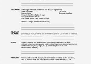 Simple Fill In the Blank Resume Easy Fill In Resume Resume Template Cover Letter