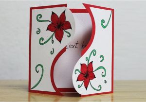 Simple Greeting Card Banane Ki Vidhi Greeting Card Making Ideas Latest Greeting Cards Design