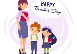 Simple Happy Teachers Day Card Free Happy Teachers Day Greeting Card Psd Designs Happy