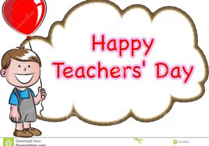 Simple Happy Teachers Day Card Happy Kids Teachers Stock Illustrations 457 Happy Kids