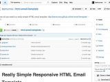 Simple HTML Email Template Code Really Simple Responsive HTML Email Template