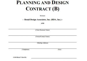 Simple Interior Design Contract Template Interior Design Contract Template 12 Download Documents