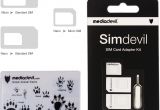 Simple Mobile Sim Card Near Me Mediadevil Simdevil 3 In 1 Sim Karten Adapter Set Nano Mikro Standard