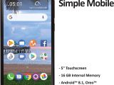Simple Mobile Sim Card Number Simple Mobile Tcl A1 4g Lte Prepaid Smartphone Locked Black 16gb Sim Card Included Gsm