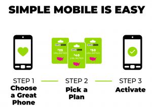 Simple Mobile Sim Card Walmart Simple Mobile Lg Rebel 4 Prepaid Smartphone