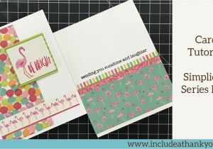 Simple New Year Card Making Card Tutorial Simple Card Making Techniques Simplicity Series Ep 7