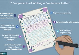 Simple Note to Write In Sympathy Card How to Write A Condolence Letter or Sympathy Note