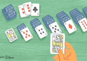 Simple One Child Support Card solitaire Card Games Using A Standard 52 Card Deck