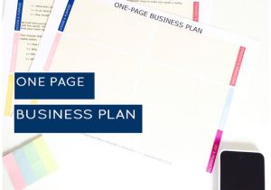 Simple One Page Business Plan Template Pdf Simple Business Plan Template 9 Documents In Pdf Word Psd