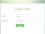 Simple PHP Page Template PHP Login form with Mysql Database Example
